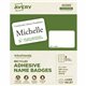 Avery Eco-friendly Premium Name Badge Labels - 2 21/64" Width x 3 3/8" Length - Removable Adhesive - Rectangle - Laser, Inkjet -