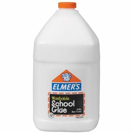 Elmer's Washable School Glue - 1 gal - 1 Each - White