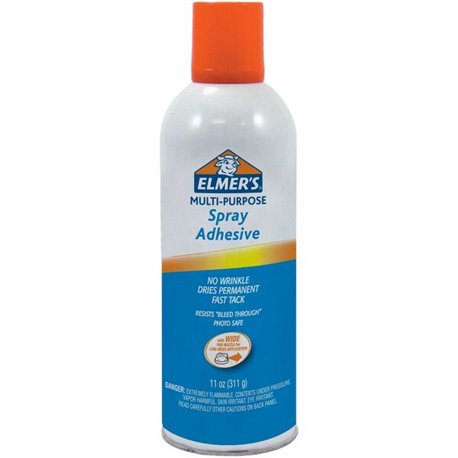 Elmer's Multi-Purpose Spray Adhesive - 11 oz - 1 Each - Clear