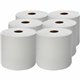 Genuine Joe Hardwound Roll Paper Towels - 7.88" x 1000 ft - 2" Core - White - 6 / Carton