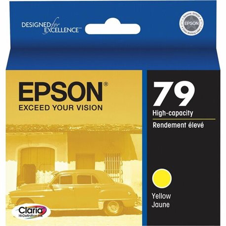 Epson 79 Original Ink Cartridge - Inkjet - Yellow - 1 Each