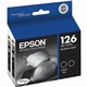 Epson DURABrite 126 Original Ink Cartridge - Inkjet - 370 Pages - Black - 2 / Pack