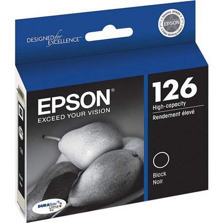 Epson DURABrite No. 126 Original Ink Cartridge - Inkjet - Black - 1 Each