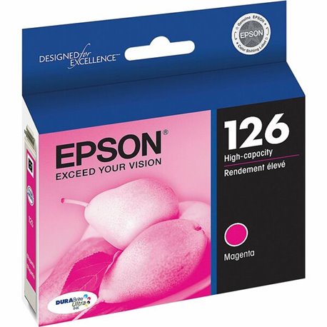 Epson DURABrite 126 Original Ink Cartridge - Inkjet - 480 Pages - Magenta - 1 Each