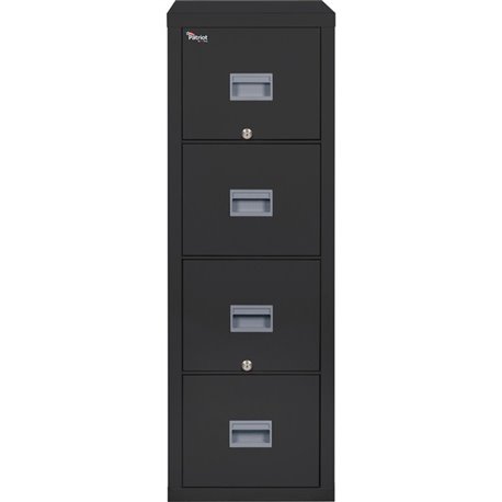 FireKing Patriot Series 4-Drawer Vertical Fire Files - 17.8" x 31.6" x 52.8" - 4 x Drawer(s) for File - Letter - Vertical - Fire