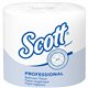 Scott Professional Standard Roll Bathroom Tissue - 1 Ply - 4" x 4" - 1210 Sheets/Roll - White - 80 / Carton