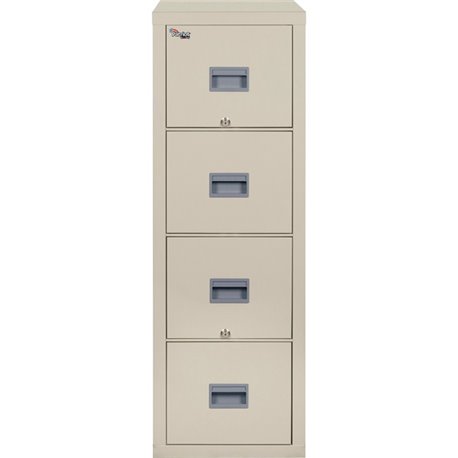 FireKing Patriot Series 4-Drawer Vertical Fire Files - 17.7" x 31.6" x 52.8" - 4 x Drawer(s) for File - Letter - Vertical - Fire