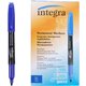 Integra Permanent Fine Point Markers - Fine Marker Point - Blue - 1 Dozen