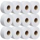 Scott JRT Jr Jumbo Roll Bath Tissue - 1 Ply - 3.55" x 2000 ft - White - Fiber - 12 / Carton