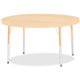 Jonti-Craft Berries Adult Height Maple Top/Edge Round Table - For - Table TopLaminated Round, Maple Top - Four Leg Base - 4 Legs