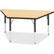 Jonti-Craft Berries Elementary Height Classic Trapezoid Table - For - Table TopLaminated Trapezoid, Maple Top - Four Leg Base - 