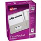 Avery Letter Pocket Folder - 8 1/2" x 11" - 40 Sheet Capacity - 2 Internal Pocket(s) - Paper - Gray - 0% Recycled - 25 / Box