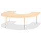 Jonti-Craft Berries Elementary Maple Laminate Horseshoe Table - For - Table TopLaminated Horseshoe-shaped, Maple Top - Four Leg 