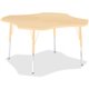 Jonti-Craft Berries Adult Maple Laminate Four-leaf Table - For - Table TopLaminated, Maple Top - Four Leg Base - 4 Legs - Height