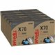 Wypall PowerClean X70 Medium Duty Cloths - Pop-Up Box - 8.34" x 16.80" - White - Hydroknit - 100 Per Box - 1000 / Carton