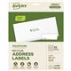 Avery Eco-Friendly Address Labels for Lfor Laser and Inkjet Printers, 1" x 2?" - 1" Width x 2 5/8" Length - Permanent Adhesive -