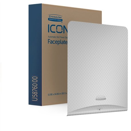 Kimberly-Clark Professional ICON Automatic Hard Roll Towel Dispenser Faceplate - 15" x 12" x 1.5"