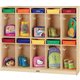 Jonti-Craft 10-Locker Organizer Take Home Center - 10 Compartment(s) - 50.5" Height x 60.5" Width x 15" Depth - Paper Tray Slot,