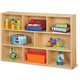 young Time 3-Shelf Storage Unit - 8 Compartment(s) - 3 Shelf(ves) - 31.5" Height x 48" Width x 12" Depth - Rounded Corner, Eco-f