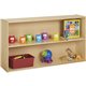 young Time Straight Shelf Storage Unit - 2 Shelf(ves) - 26.5" Height x 48" Width x 12" Depth - Rounded Edge, Durable, Laminated,