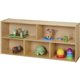 young Time 2-shelf Storage Unit - 2 Shelf(ves) - 21.5" Height x 48" Width x 12" Depth - Rounded Edge, Durable, Laminated, Easy t