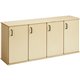 Jonti-Craft Young Time 4-Section Stackable Locker - 48.5" x 12" x 21.5" - Stackable, Locking Door, Comfortable, Rounded Edge, Du