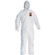 Kleenguard A20 Coveralls - Zipper Front, Elastic Back, Wrists, Ankles & Hood - Recommended for: Laboratory, Remediation, Pestici