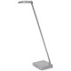 Alba LED Desk Lamp - 1 x 6 W LED Bulb - Weighted Base, Articulated Arm, Swivel Head - Plastic, Metal - Gray