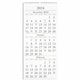 At-A-Glance Signature Collection Planner - Small Size - Julian Dates - Weekly, Monthly - 13 Month - January 2024 - January 2025 