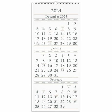 At-A-Glance Signature Collection Planner - Small Size - Julian Dates - Weekly, Monthly - 13 Month - January 2024 - January 2025 