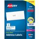 Avery Easy Peel Address Labels with Sure Feed Technology - 1" Width x 2 5/8" Length - Permanent Adhesive - Rectangle - Laser - W