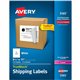 Avery Shipping Labels, Permanent Adhesive, 8-1/2" x 11" , 100 Labels (5165) - 8 1/2" Width x 11" Length - Permanent Adhesive - L