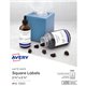 Avery 3-1/2" Diskette Labels - Permanent Adhesive - Laser, Inkjet - 630 Total Label(s) - 630 / Box