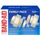 Band-Aid Adhesive Bandages Family Variety Pack - 280/Box - White