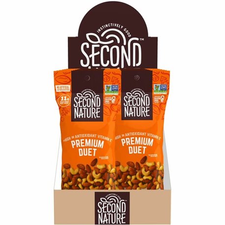 Second Nature Premium Duet Trail Mix - Low Sodium, Gluten-free, No Artificial Flavor, No Artificial Color, Preservative-free - C