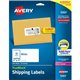 Avery Shipping Labels, Sure Feed, 2" x 4" , 250 Labels (5263) - 2" Width x 4" Length - Permanent Adhesive - Rectangle - Laser - 