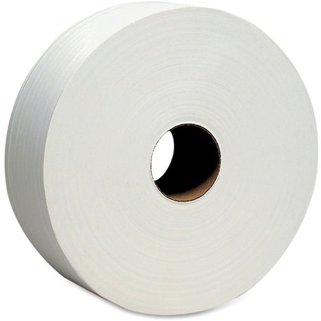 Scott Essential Jumbo Roll Toilet Paper - 2 Ply - 3.55" x 2000 ft - 3.25" Core - White - 6 / Carton