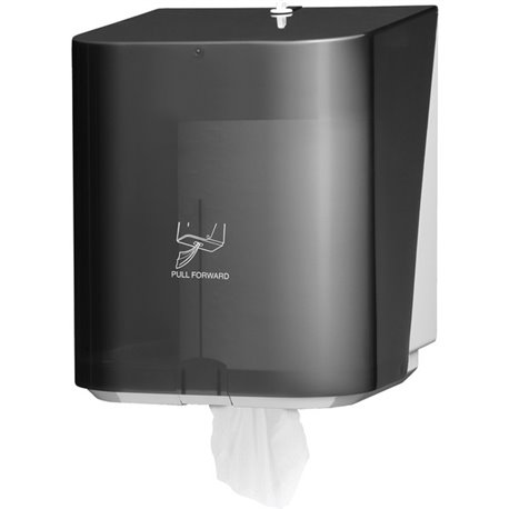 Kimberly-Clark Professional Center-Pull Towel Dispenser - Center Pull Dispenser - 12.5" Height x 10" Width x 10.6" Depth - Trans