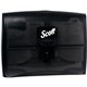 Scott Personal Seat Cover Dispenser - 13.3" Height x 17.5" Width x 2.3" Depth - Black - Key Lock - 1 Each