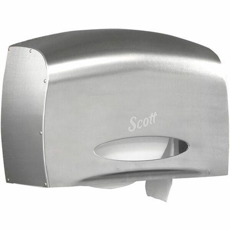 Scott Pro Coreless Jumbo Roll Toilet Paper Dispenser - Roll Dispenser - 1 x Roll - 9.38" Roll Diameter - 9.8" Height x 14.3" Wid