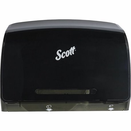 Scott Essential Coreless Jumbo Roll Toilet Paper Dispenser - Coreless Dispenser - 1 x Roll - 9.8" Height x 14.3" Width x 6" Dept