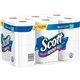 Scott 1000 1-ply 12Roll Bath Tissue - 1 Ply - 3.70" x 4.10" - 1000 Sheets/Roll - White - 12 Each