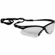 Kleenguard V30 Nemesis Safety Eyewear - Universal Size - Ultraviolet Protection - Clear Lens - Black Frame - Lightweight, Flexib