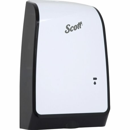 Scott Pro High Capacity Automatic Skin Care Dispenser - Automatic - 1.27 quart Capacity - Support 3 x D Battery - Key Lock, Dura