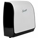 Scott Pro Manual Hard Roll Towel Dispenser - 1 - 9.2" Height x 12.7" Width x 16.4" Depth - Black - Quiet Operation - 1 Each