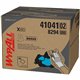 Wypall PowerClean X80 Heavy Duty Cloths - Brag Box - 11.10" x 16.80" - Blue - 160 Per Carton - 1 / Box