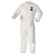 Kleenguard A40 Coveralls - Zipper Front - Extra Large Size - Liquid, Flying Particle Protection - White - Comfortable, Zipper Fr