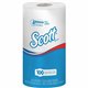 Scott Kitchen Roll Towels - 1 Ply - 102 Sheets/Roll - 1.80" Core - White - Paper - 24 / Carton