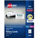 Avery Uncoated 2-side Printing Rotary Cards - 2 5/32" x 4" - 400 / Box - 8 Sheets - Perforated, Heavyweight, Double-sided, Print