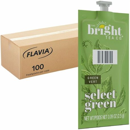 The Bright Tea Co. Select Green Tea Freshpack - 100 / Carton